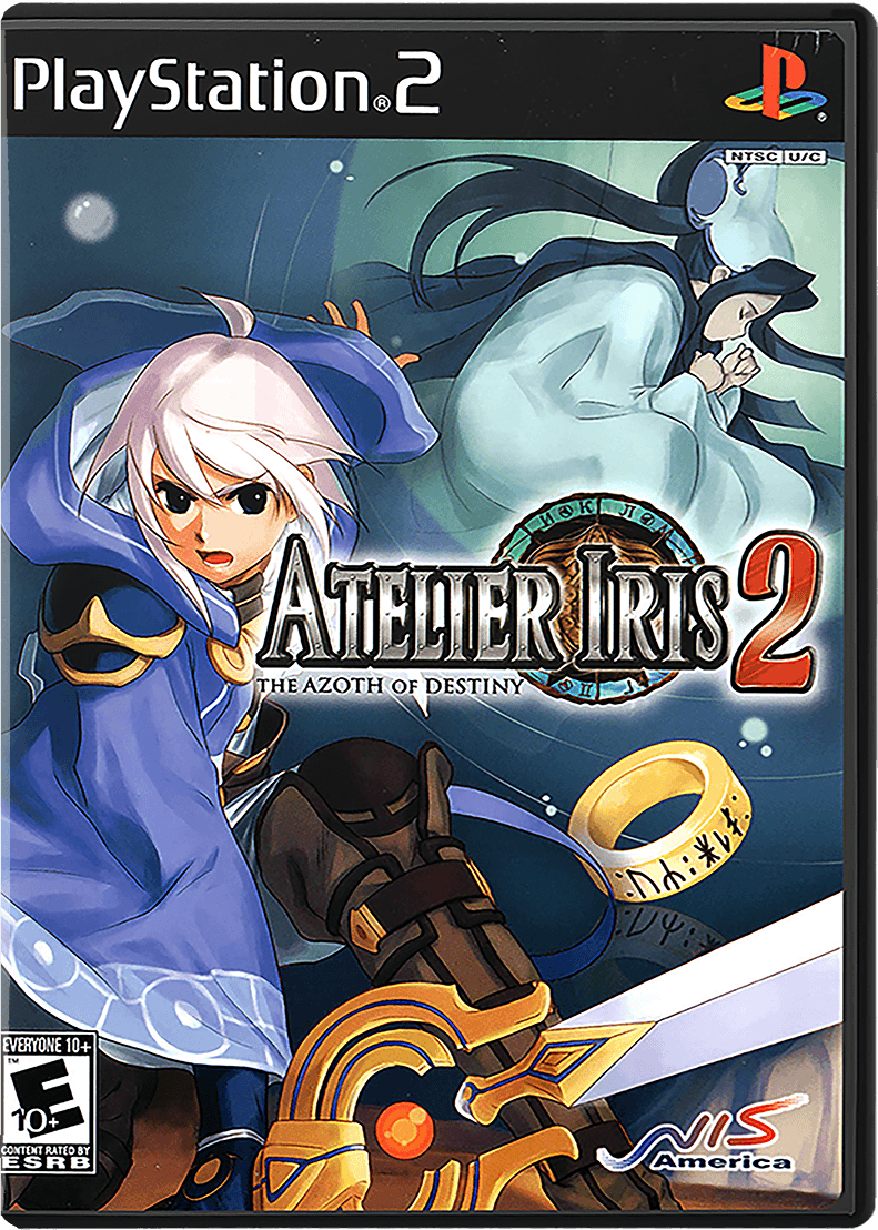 Atelier Iris 2 the Azoth of Destiny box art for Playstation 2